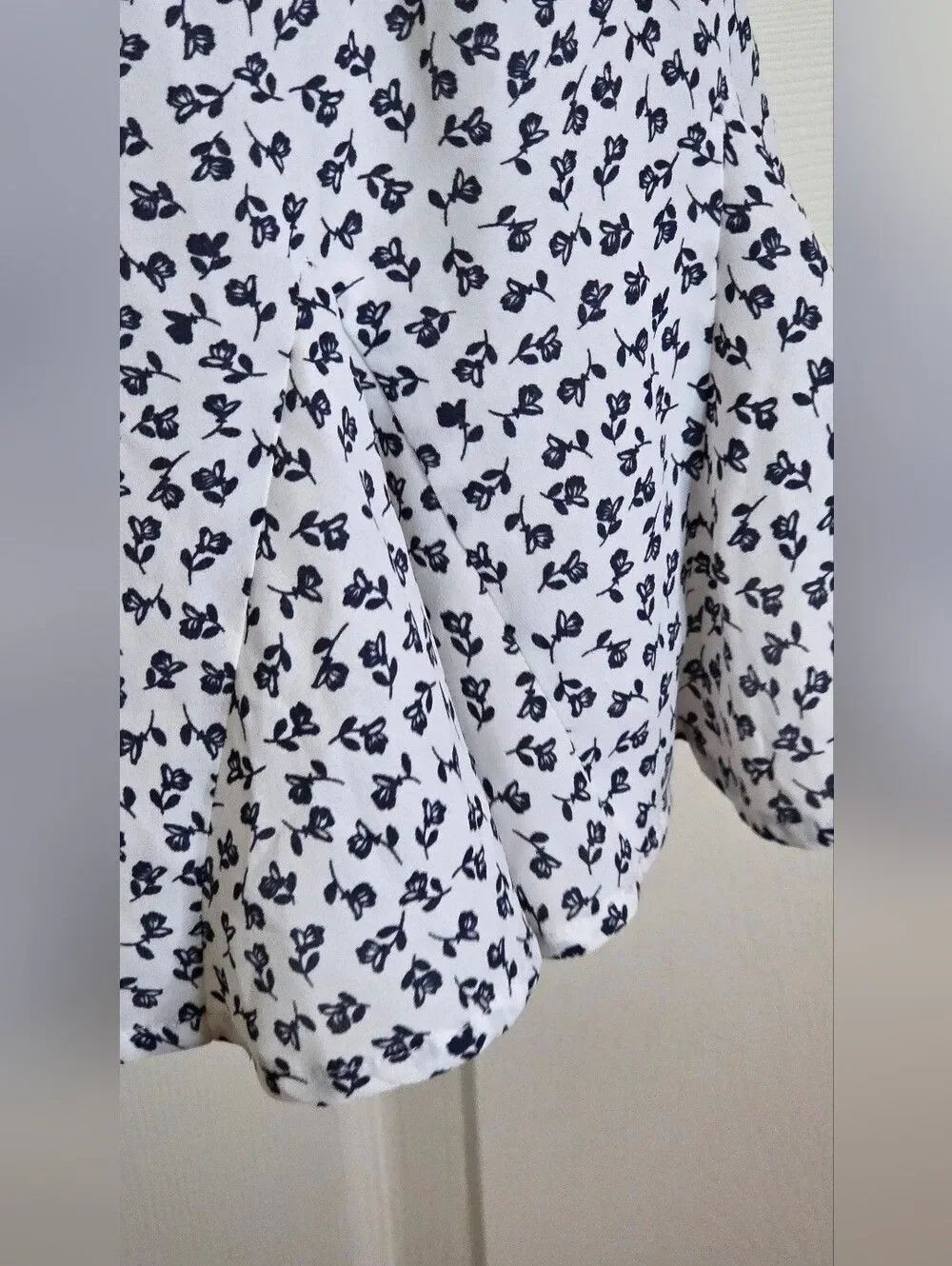 NWT Francesca's Miami L Straps White Navy Zipper Floral Women Romper Boutique